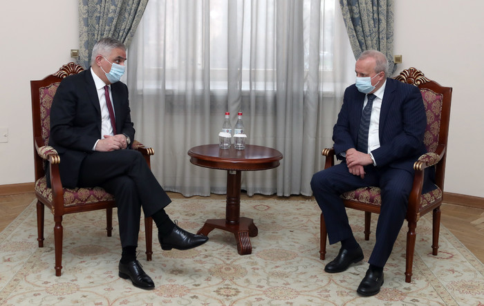 Мгер Григорян и Сергей Копыркин обсудили вопросы армяно-российской повестки