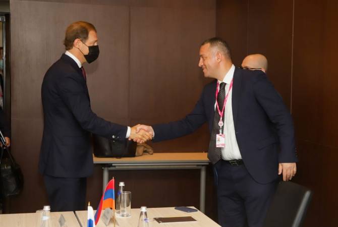 Ваан Керобян с российским коллегой обсудил перспективы производства вакцины «Спутник V» в Армении