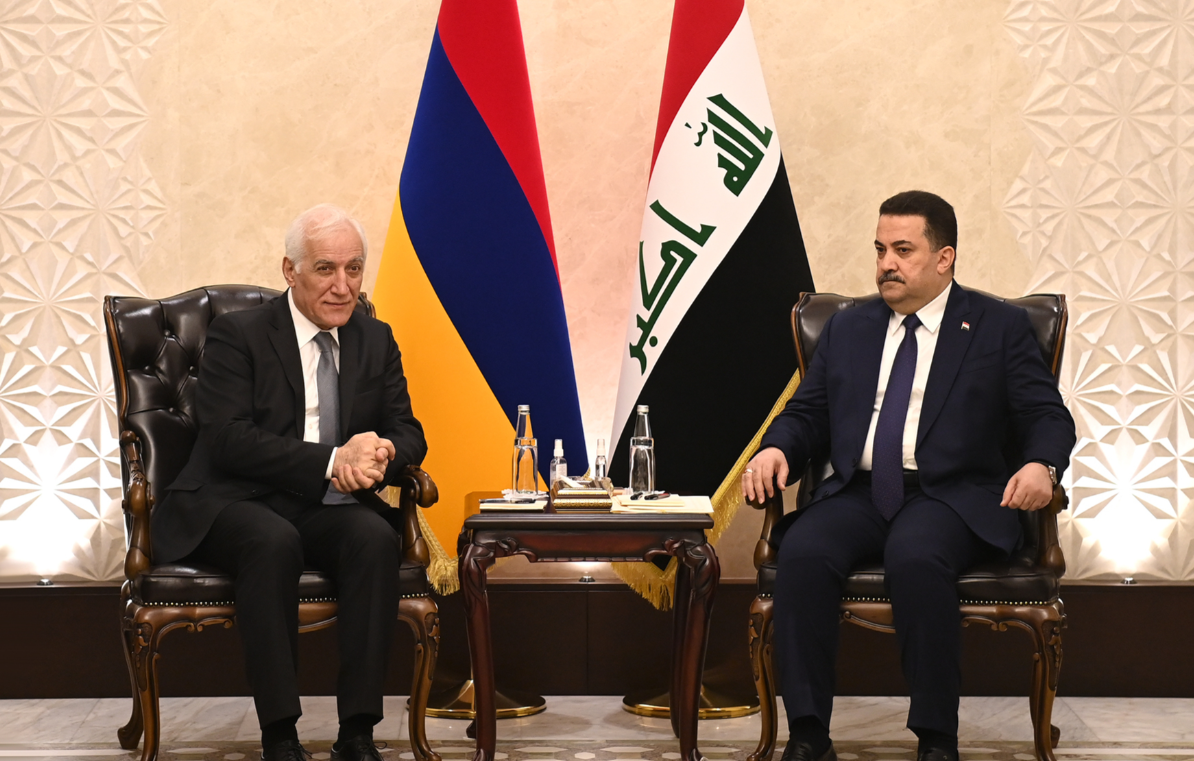 Հանրապետության նախագահը հանդիպել է Իրաքի վարչապետի հետ