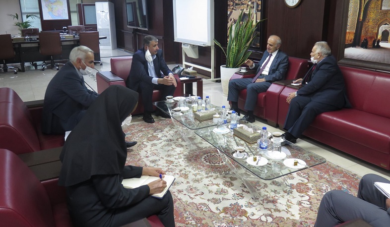 Ambassador Armenia to Iran discussed with the Minister of Roads and Urban Development of Iran work of ‘Persian Gulf-Black Sea International Transport-Transit Corridor’ project