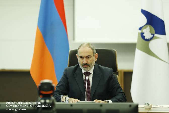 Pashinyan attaches importance to consistent implementation of main directions of EAEU macroeconomic policy
