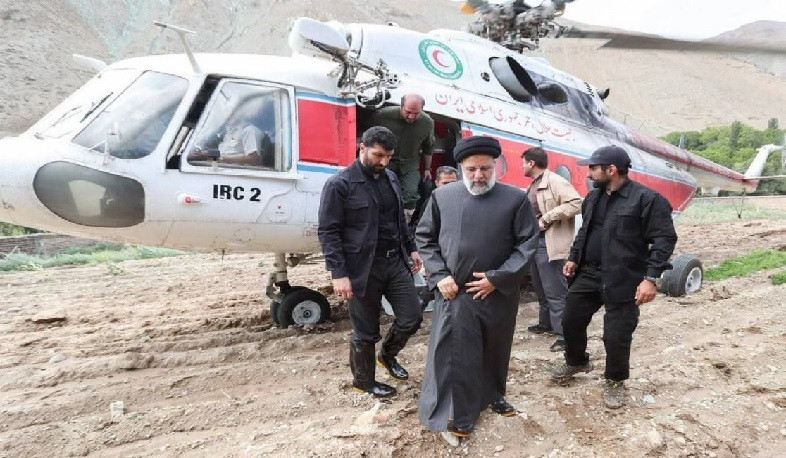 Ադրբեջանի նախագահի հետ հանդիպումից հետո Իրանի նախագահին տեղափոխող ուղղաթիռը վթարային վայրեջք է կատարել երկրի հյուսիս-արևմուտքում