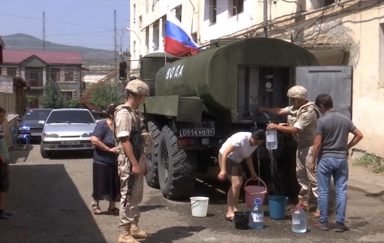 Российские миротворцы обеспечили более 1,5 тыс. жителей Нагорного Карабаха питьевой водой